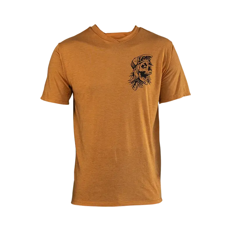 Leatt Gravity 1.0 Short Sleeve Mtb Jersey - Rust - 2024 3