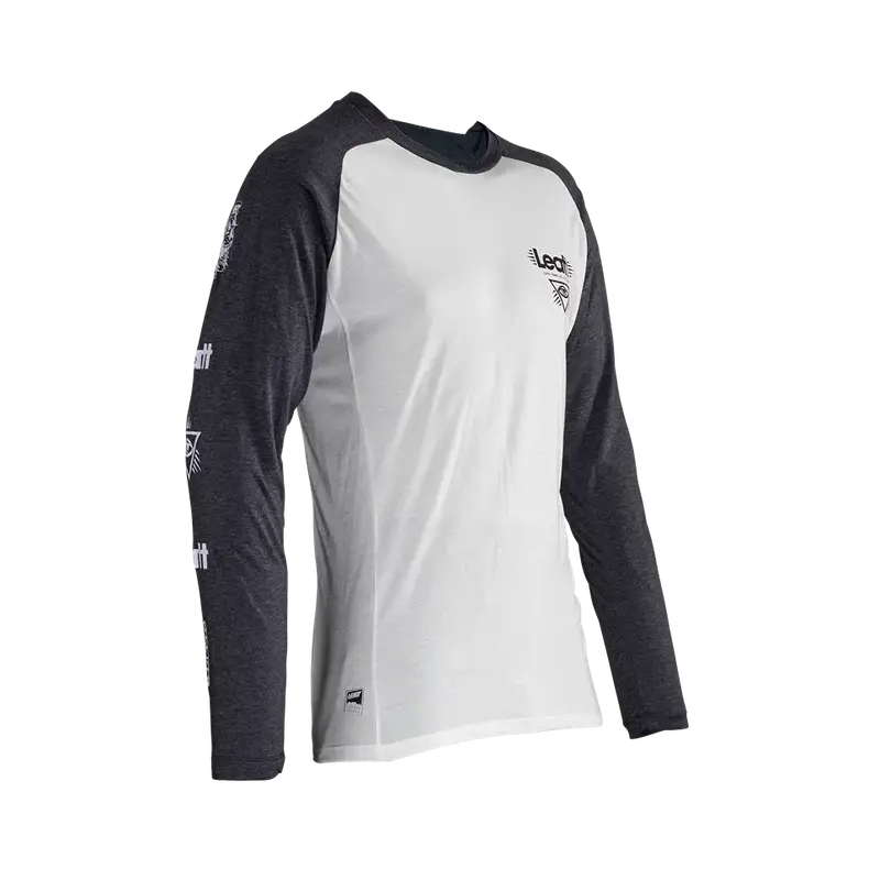 Leatt Gravity 2.0 Long Sleeve Mtb Jersey - White - 2024 1
