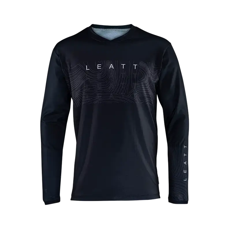 Leatt Gravity 3.0 Long Sleeve Mtb Jersey - Black - 2024 3