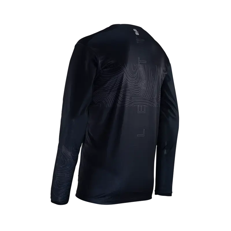 Leatt Gravity 3.0 Long Sleeve Mtb Jersey - Black - 2024 5