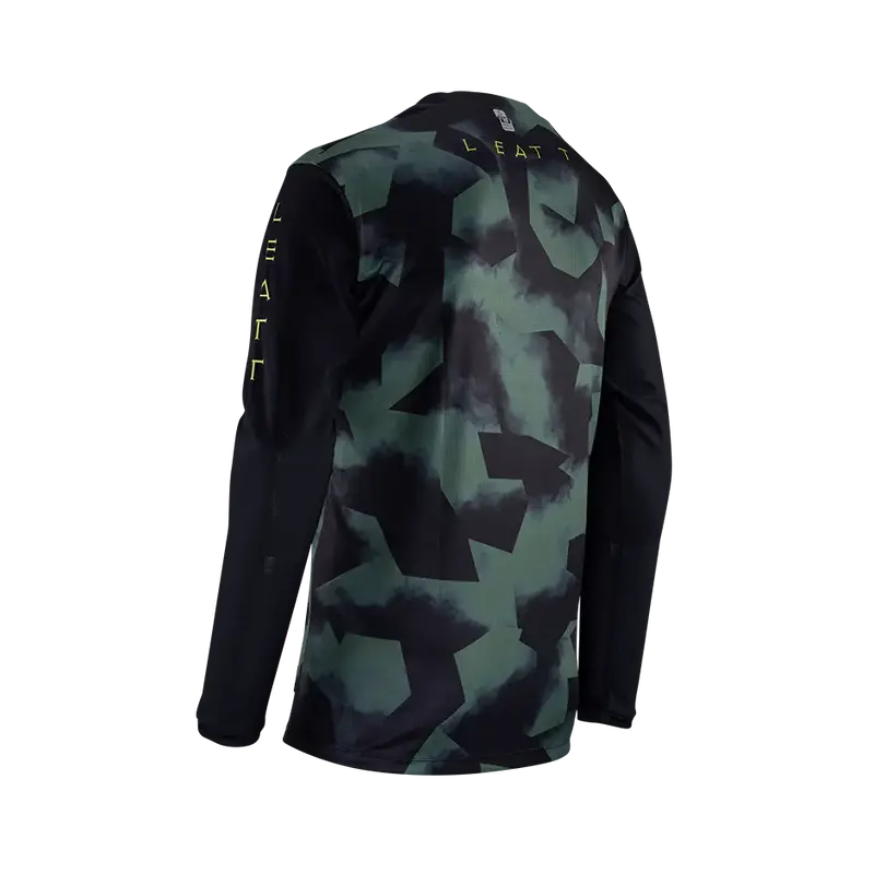 Leatt Gravity 3.0 Long Sleeve Mtb Jersey - Spinach - 2024 3