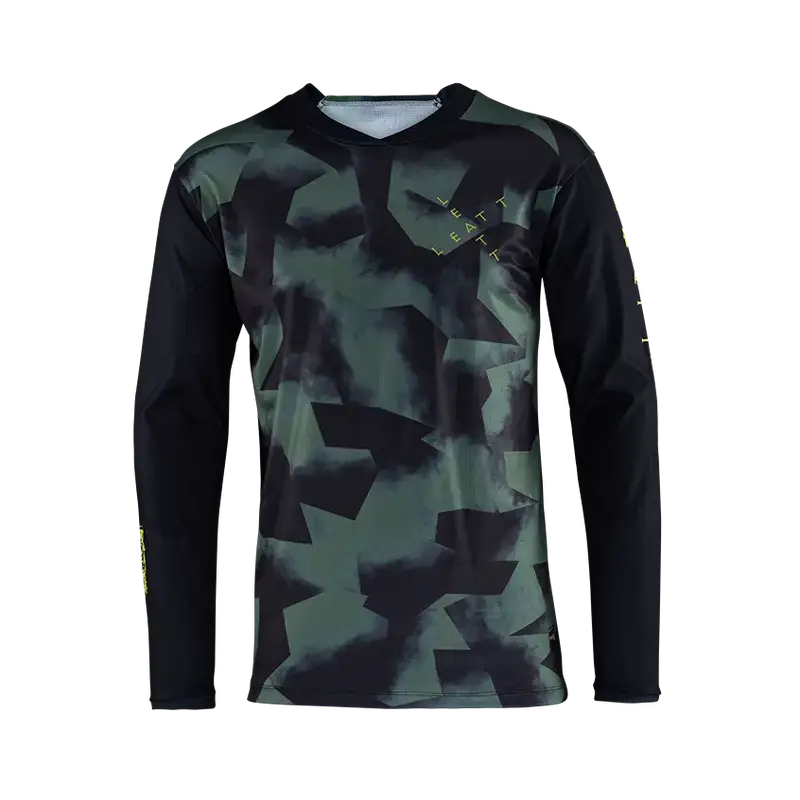Leatt Gravity 3.0 Long Sleeve Mtb Jersey - Spinach - 2024 5