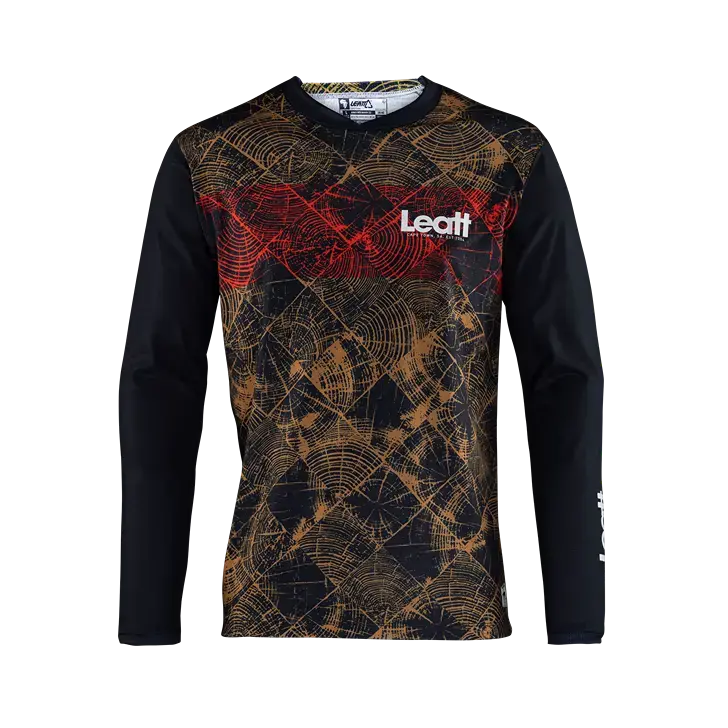 Leatt Gravity 3.0 Long Sleeve Mtb Jersey - Timber - 2024 3