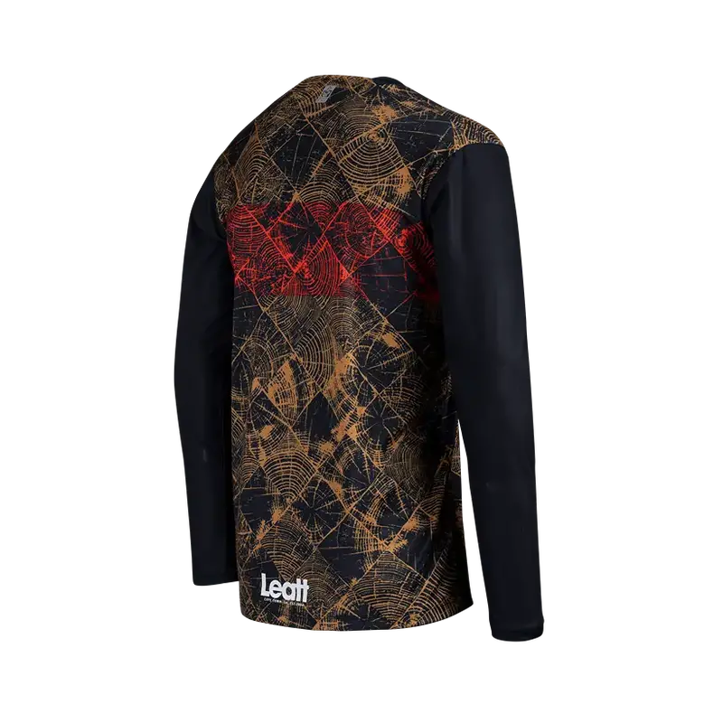 Leatt Gravity 3.0 Long Sleeve Mtb Jersey - Timber - 2024 4
