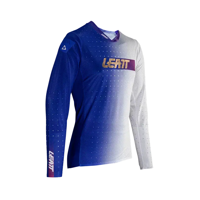 Leatt Gravity 4.0 Long Sleeve Mtb Jersey - Ultrablue - 2024 1