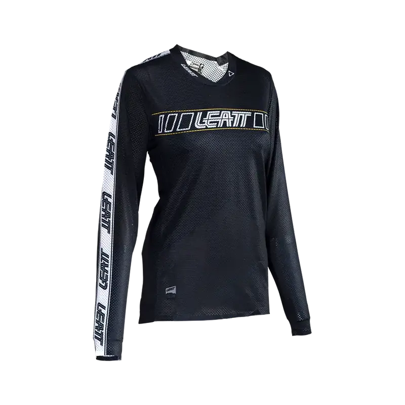 Leatt Gravity 4.0 Long Sleeve Mtb Jersey - Womens - Black - 2024 1