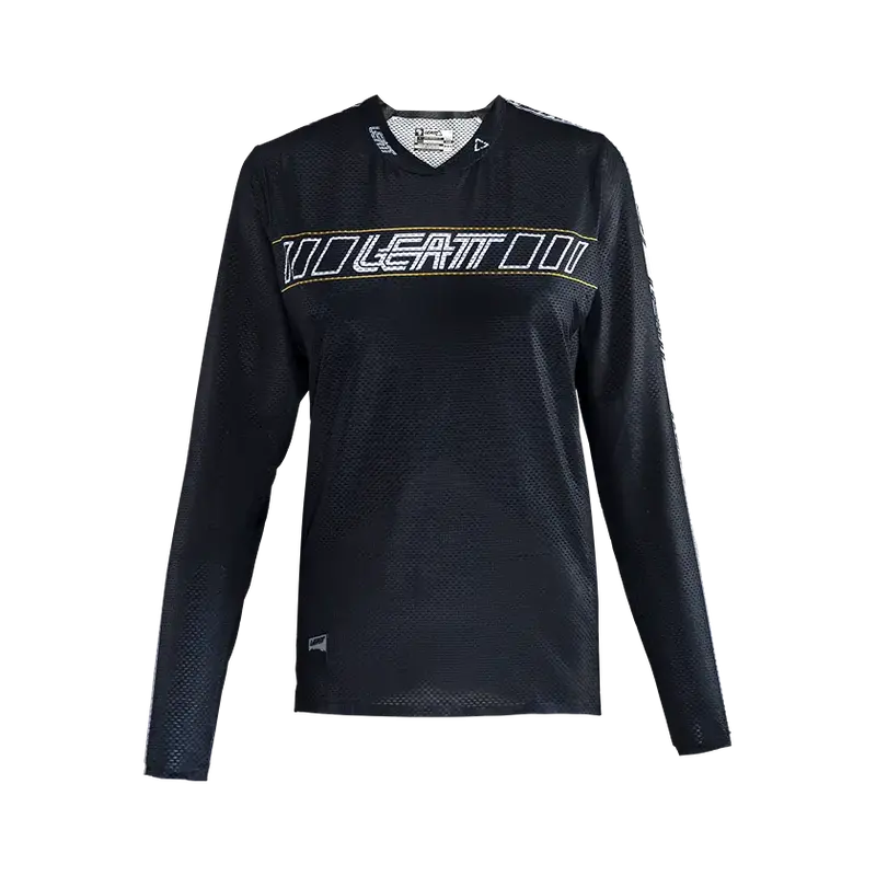 Leatt Gravity 4.0 Long Sleeve Mtb Jersey - Womens - Black - 2024 2