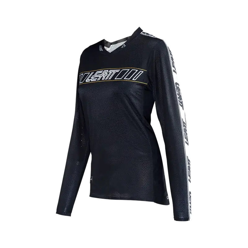 Leatt Gravity 4.0 Long Sleeve Mtb Jersey - Womens - Black - 2024 4