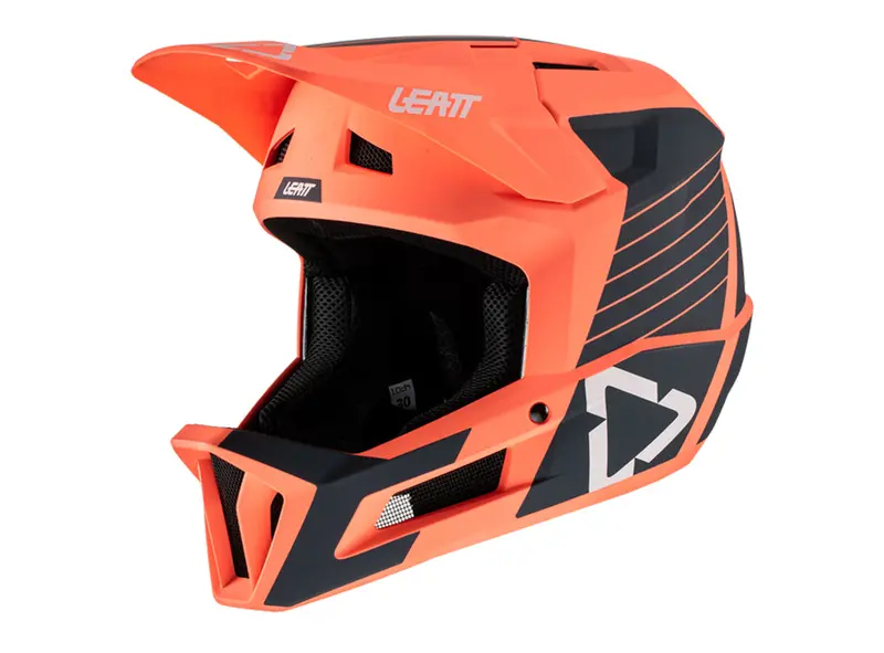 Leatt Mtb 1.0 Dh Full Face Helmet - Coral - 2022 1