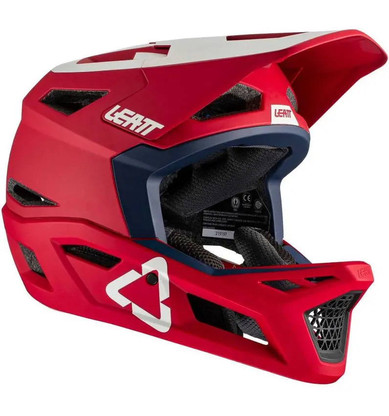 Leatt Mtb 4.0 Full Face Helmet - Chilli - 2021 2