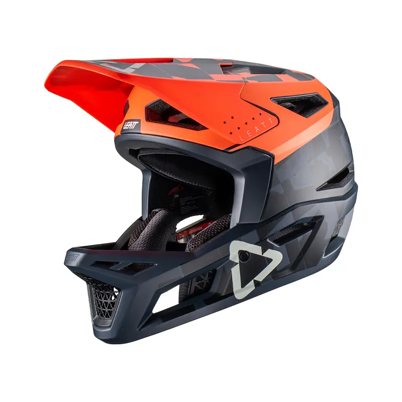 Leatt Mtb 4.0 Full Face Helmet - Coral - Prior Season 1