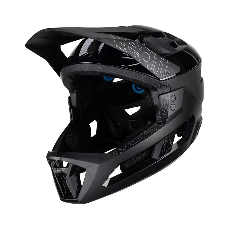 Leatt Mtb Enduro 3.0 Full Face Helmet - Stealth - 2025 1