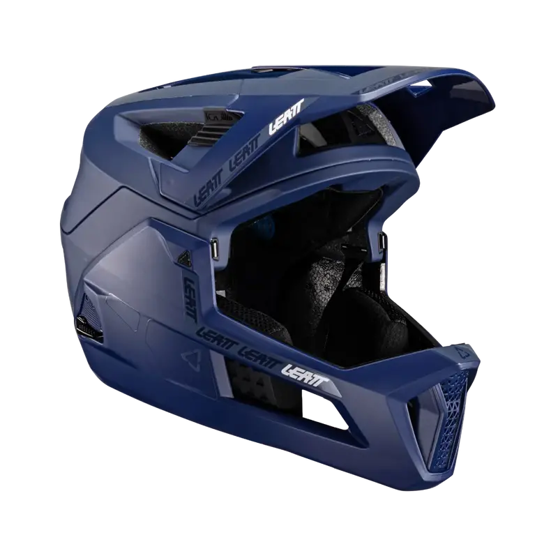 Leatt Mtb Enduro 4.0 Full Face Helmet - Blue - 2024 1