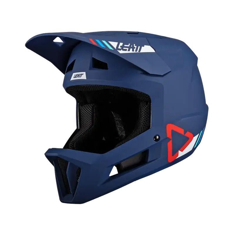 Leatt Mtb Gravity 1.0 Full Face Helmet - Blue - 2024 2