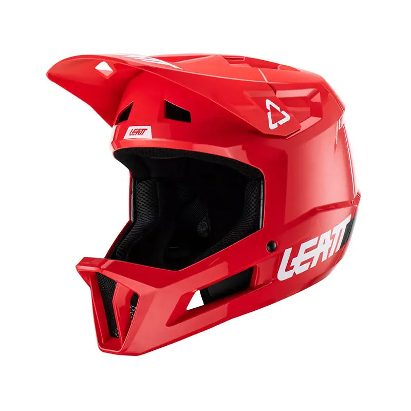 Leatt Mtb Gravity 1.0 Full Face Helmet - Fire - 2023 1