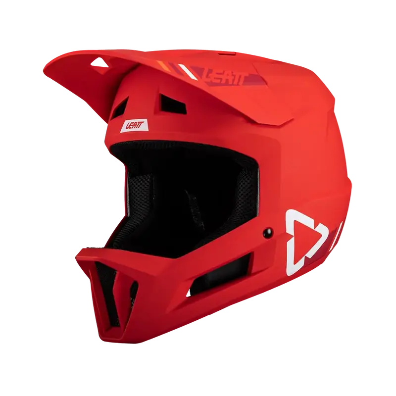 Leatt Mtb Gravity 1.0 Full Face Helmet - Red - 2024 2