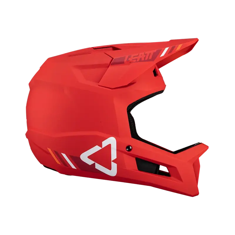 Leatt Mtb Gravity 1.0 Full Face Helmet - Red - 2024 4