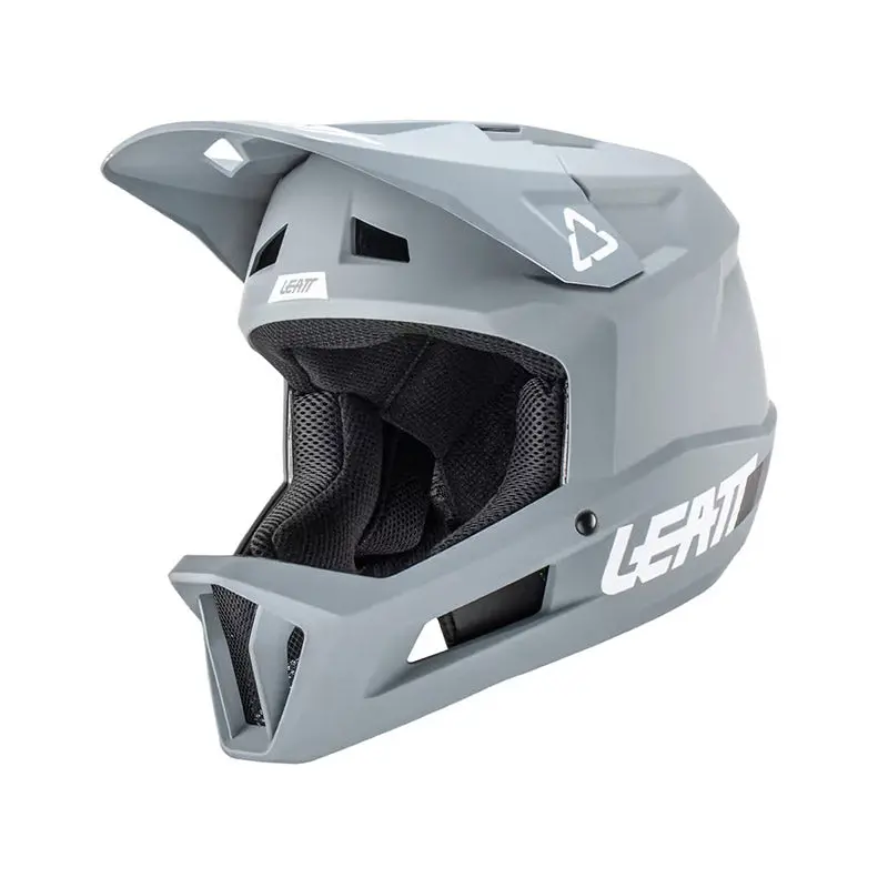 Leatt Mtb Gravity 1.0 Full Face Helmet - Titanium - 2023 1