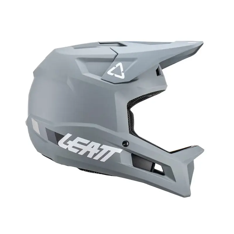 Leatt Mtb Gravity 1.0 Full Face Helmet - Titanium - 2023 2