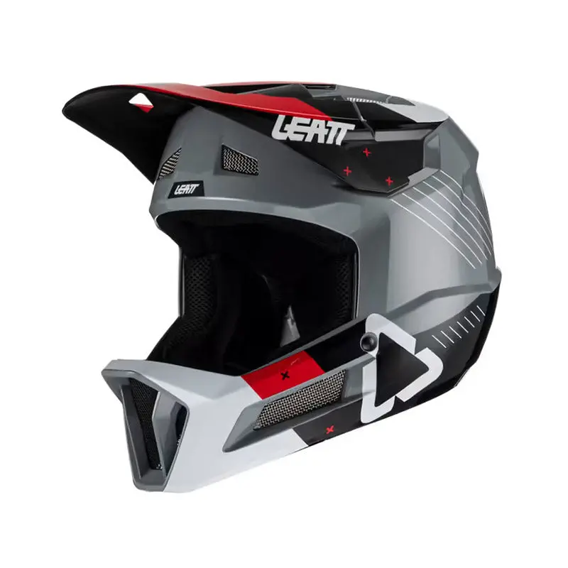 Leatt Mtb Gravity 2.0 Full Face Helmet - Titanium - 2023 1