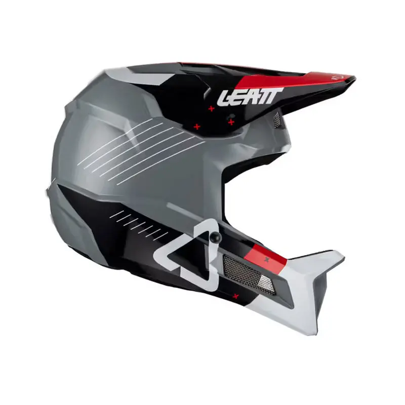 Leatt Mtb Gravity 2.0 Full Face Helmet - Titanium - 2023 3