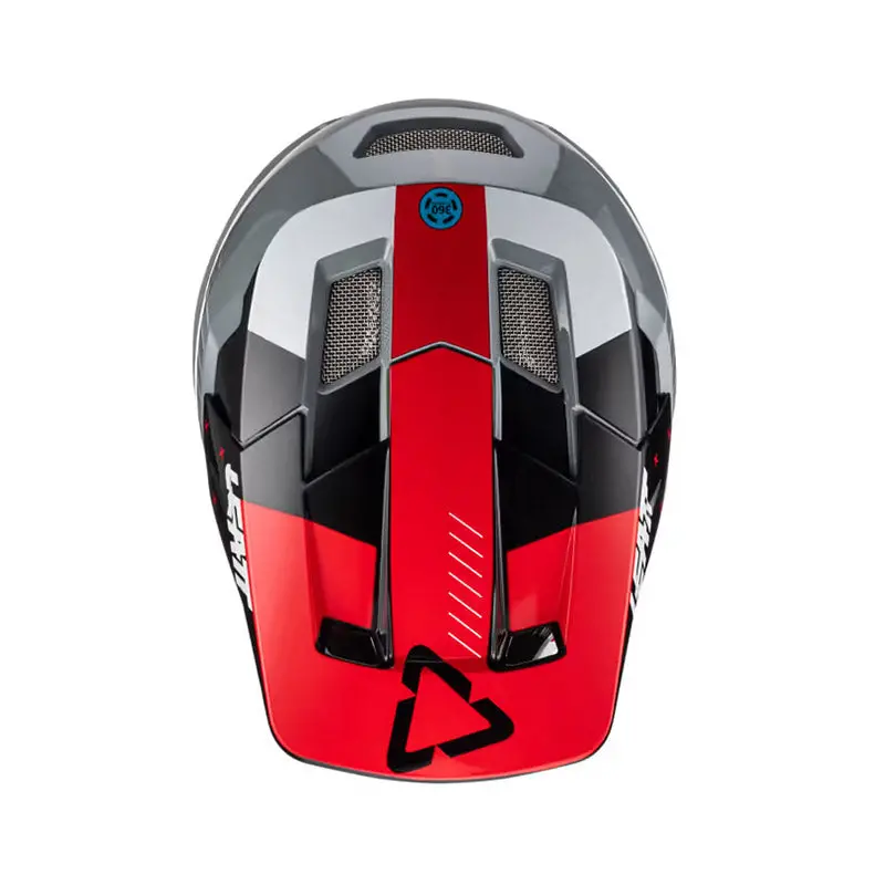 Leatt Mtb Gravity 2.0 Full Face Helmet - Titanium - 2023 4