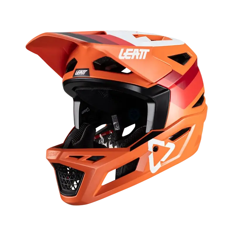 Leatt Mtb Gravity 4.0 Full Face Helmet - Flame - 2024 2