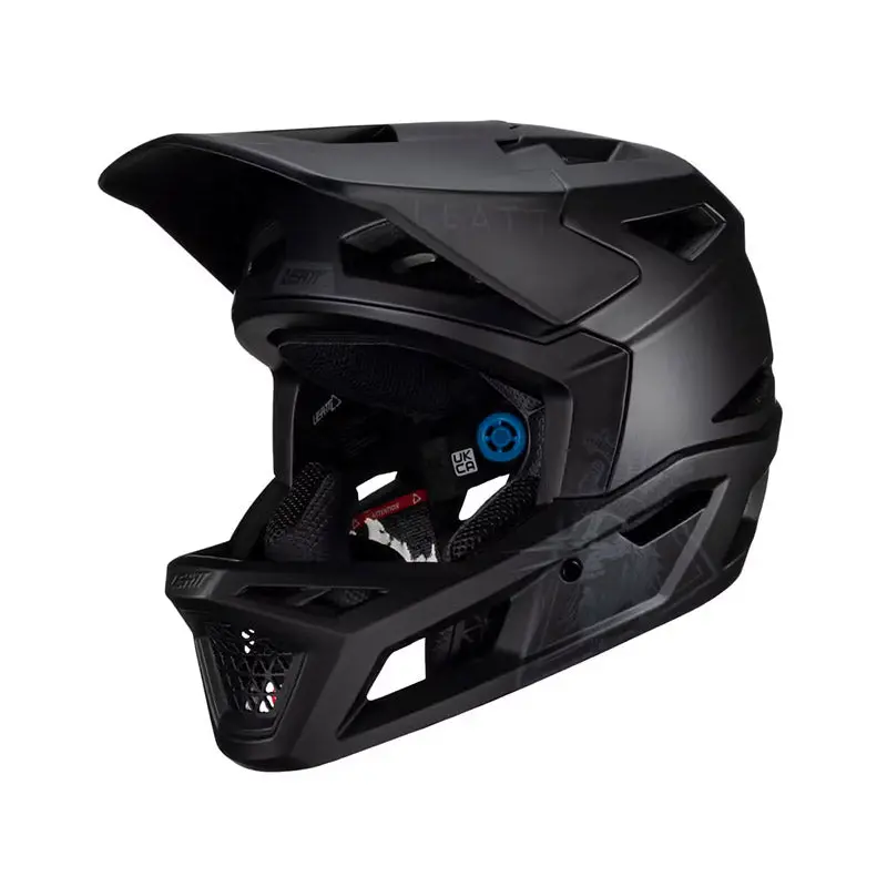Leatt Mtb Gravity 4.0 Full Face Helmet - Stealth - 2023 1
