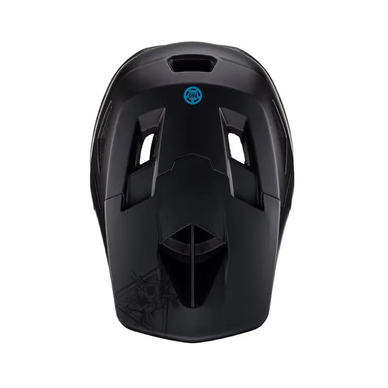 Leatt Mtb Gravity 4.0 Full Face Helmet - Stealth - 2023 2