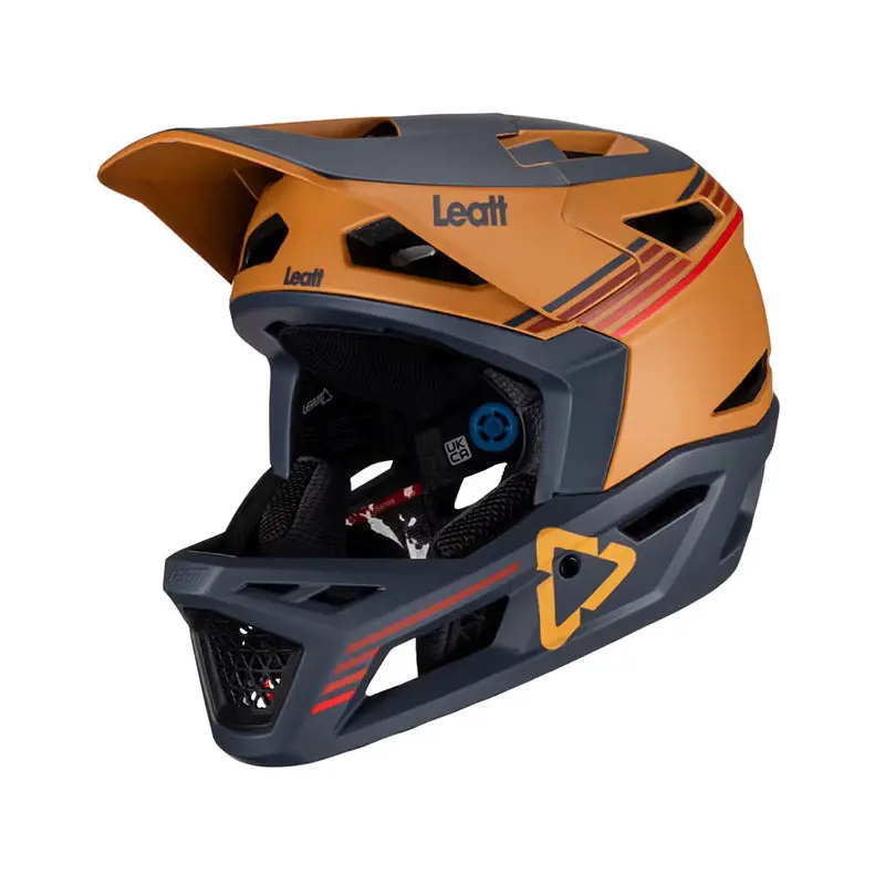 Leatt Mtb Gravity 4.0 Full Face Helmet - Suede - 2023 1