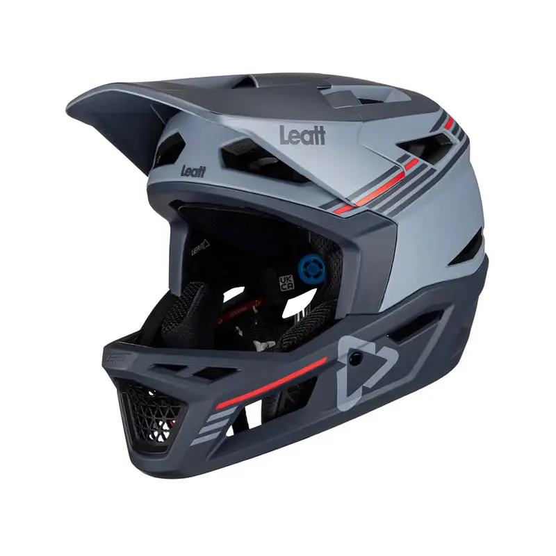 Leatt Mtb Gravity 4.0 Full Face Helmet - Titanium - 2023 1