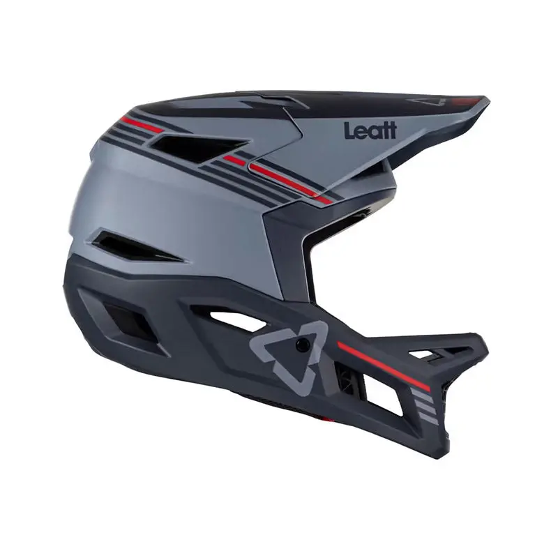 Leatt Mtb Gravity 4.0 Full Face Helmet - Titanium - 2023 2