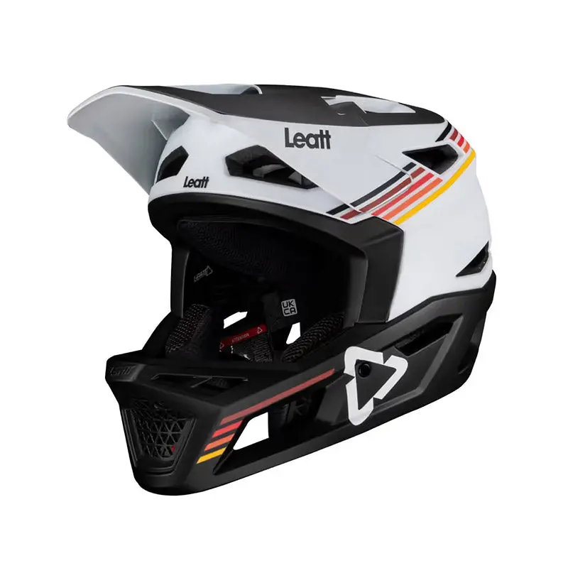 Leatt Mtb Gravity 4.0 Full Face Helmet - White - 2023 1