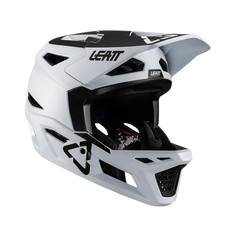 Leatt Mtb Gravity 4.0 Full Face Helmet - White - 2024 1