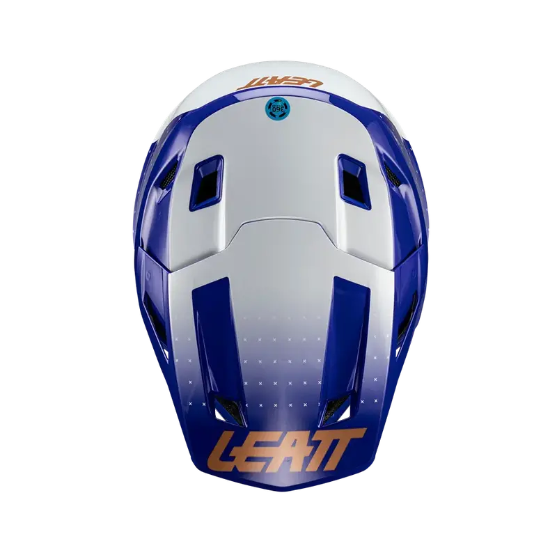 Leatt Mtb Gravity 8.0 Full Face Helmet - Ultrablue - 2024 4