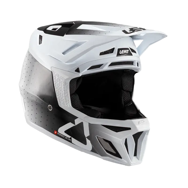 Leatt Mtb Gravity 8.0 Full Face Helmet - White - 2024 1