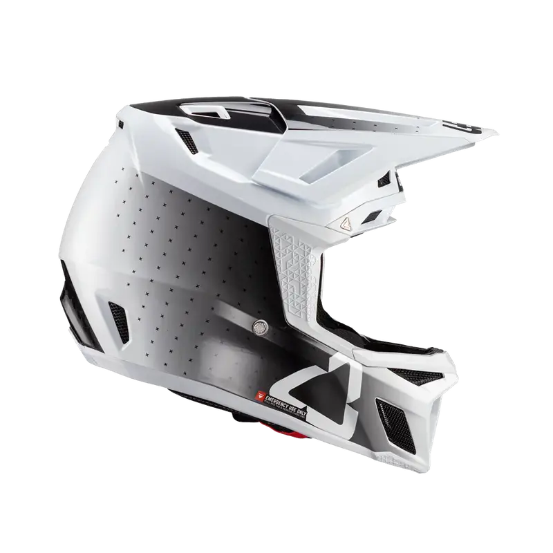 Leatt Mtb Gravity 8.0 Full Face Helmet - White - 2024 3
