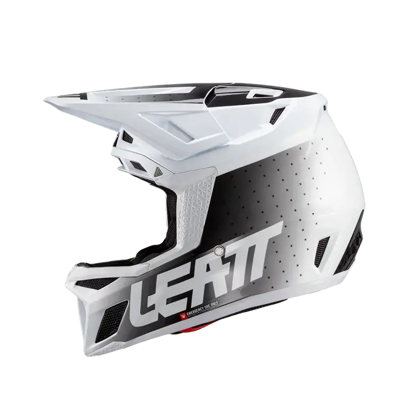 Leatt Mtb Gravity 8.0 Full Face Helmet - White - 2024 4