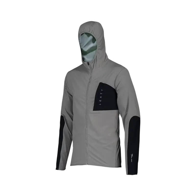 Leatt Trail 1.0 Cycling Jacket - Granite - 2024 4