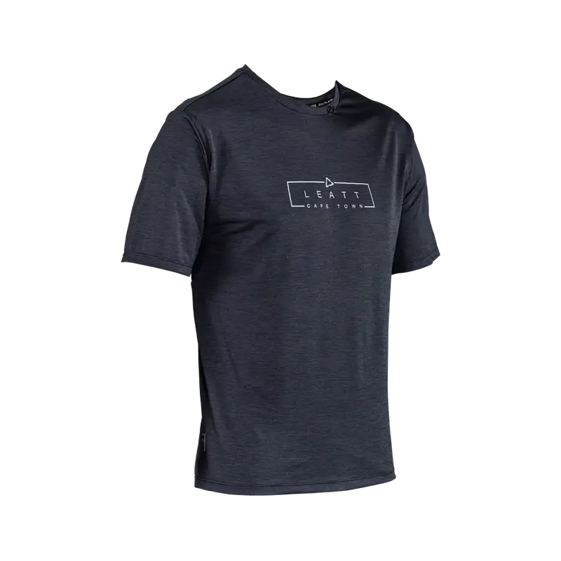 Leatt Trail 1.0 Short Sleeve Mtb Jersey - Black - 2024 1