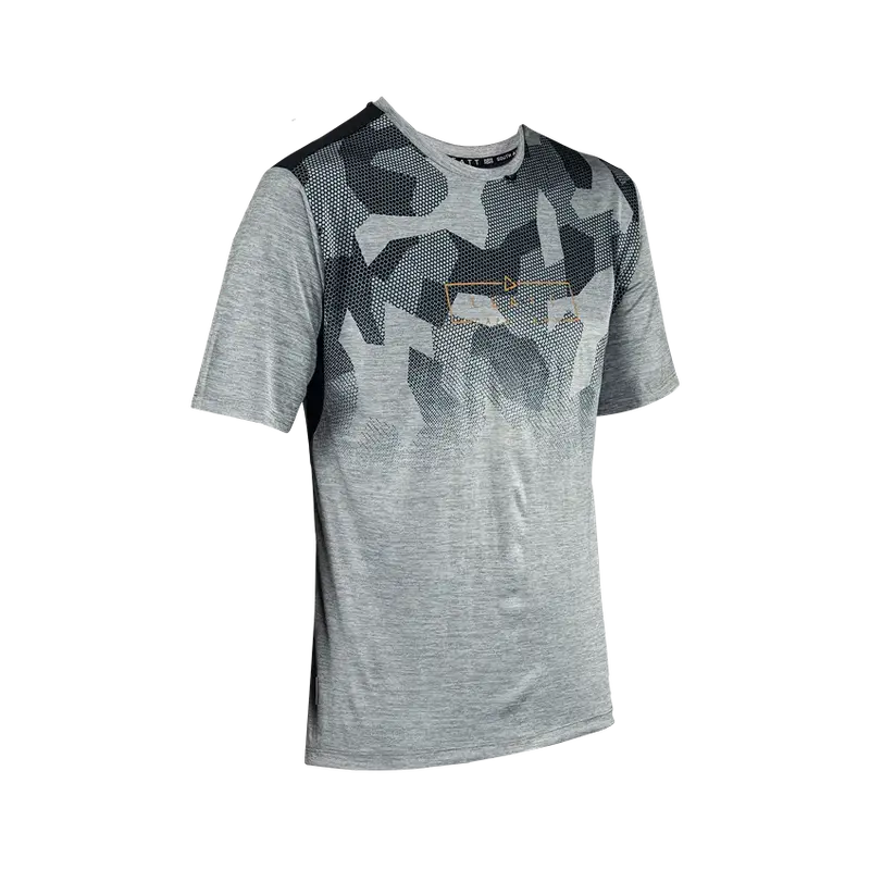 Leatt Trail 1.0 Short Sleeve Mtb Jersey - Granite - 2024 1