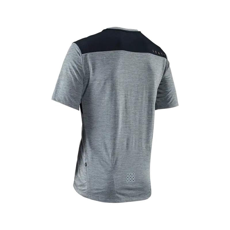 Leatt Trail 1.0 Short Sleeve Mtb Jersey - Granite - 2024 3