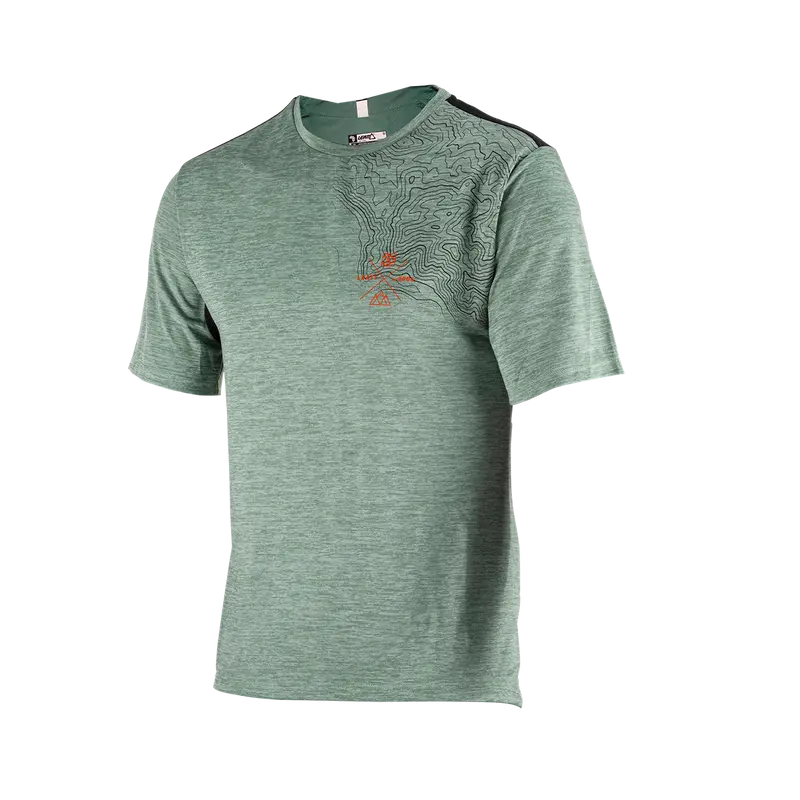 Leatt Trail 1.0 Short Sleeve Mtb Jersey - Pistachio - 2023 1