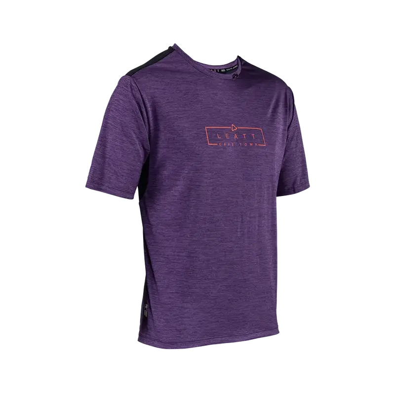 Leatt Trail 1.0 Short Sleeve Mtb Jersey - Velvet - 2024 1