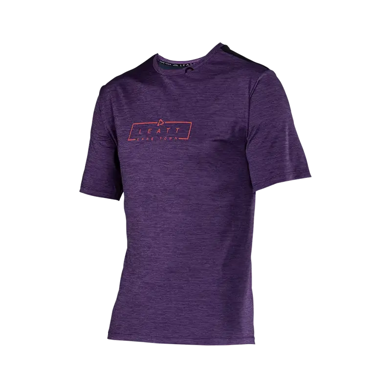 Leatt Trail 1.0 Short Sleeve Mtb Jersey - Velvet - 2024 2