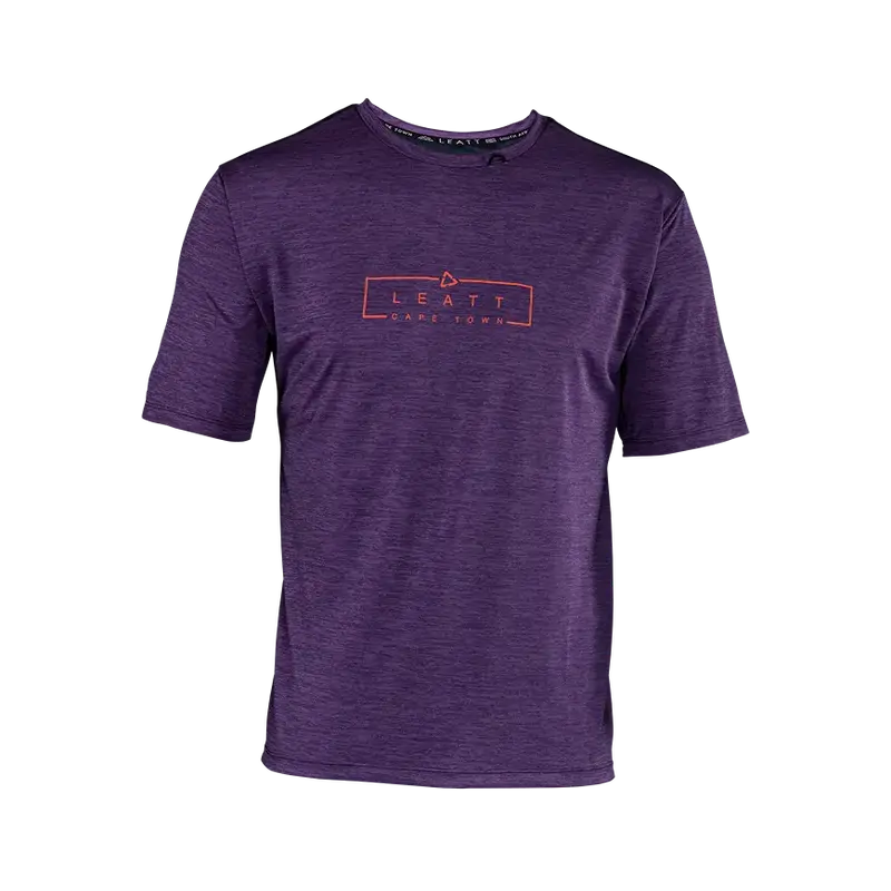 Leatt Trail 1.0 Short Sleeve Mtb Jersey - Velvet - 2024 3