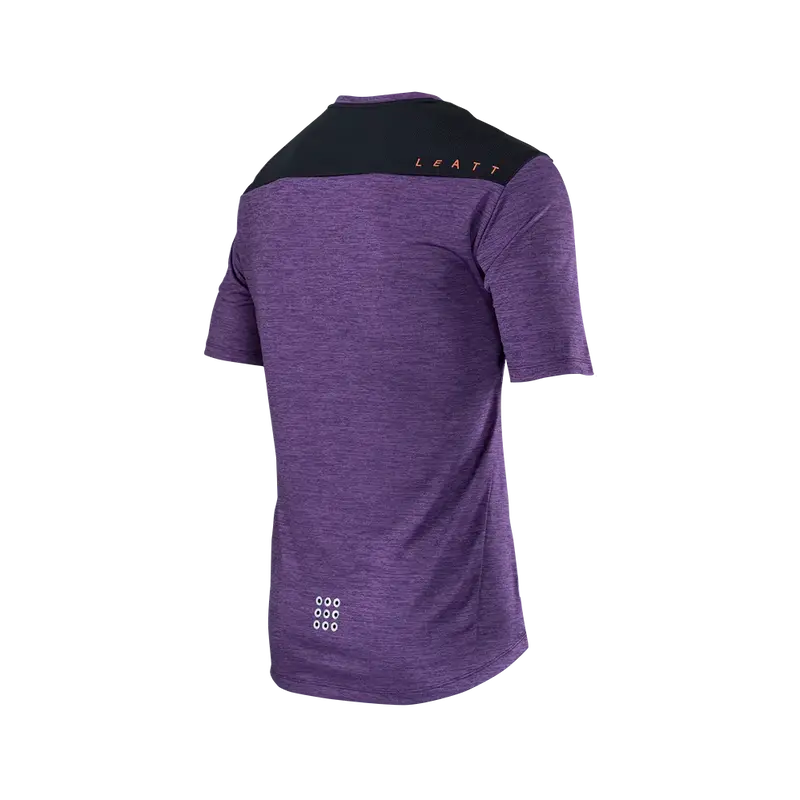 Leatt Trail 1.0 Short Sleeve Mtb Jersey - Velvet - 2024 4