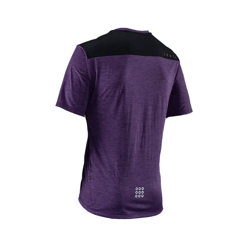Leatt Trail 1.0 Short Sleeve Mtb Jersey - Velvet - 2024 5