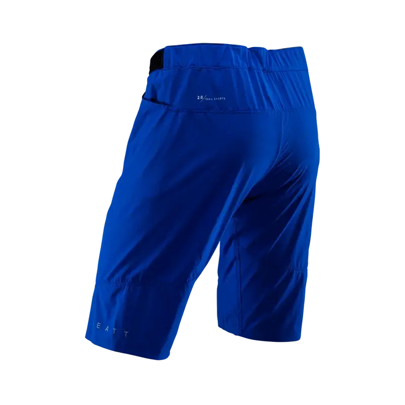 Leatt Trail 2.0 Mtb Short - Blue - 2024 4
