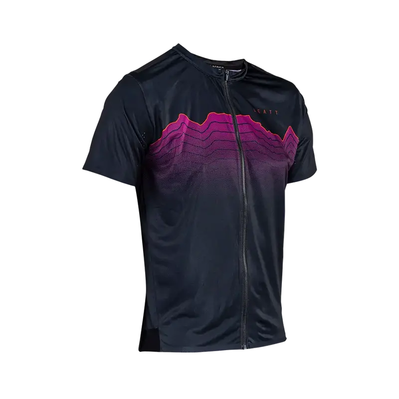 Leatt Trail 3.0 Short Sleeve Mtb Jersey - Black - 2024 1